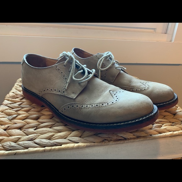 Johnson & Murphy Men’s Suede Oxfords, Size 10.5